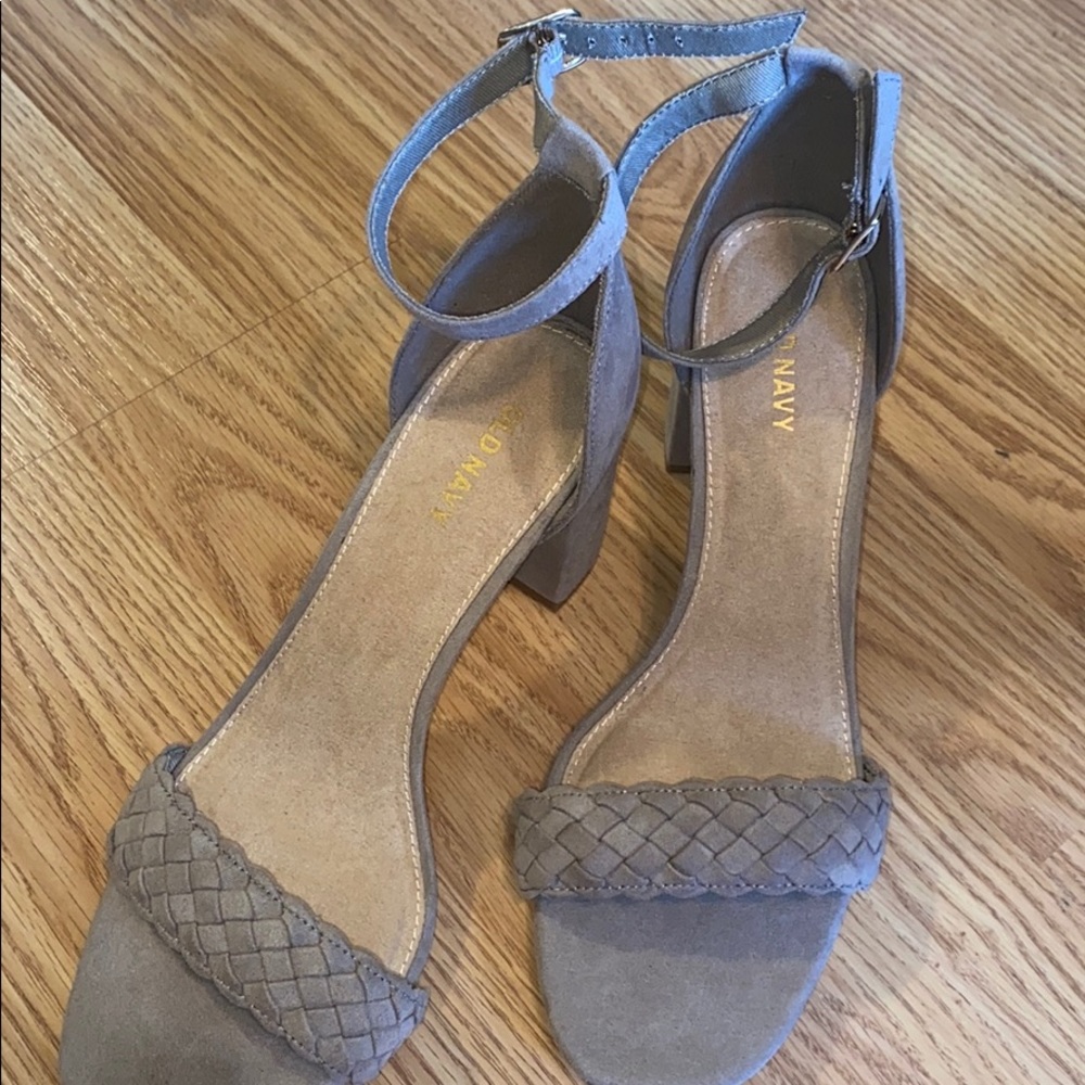 Suede heels